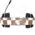 Marijuana Brown Checkered Razer Kraken X Skin